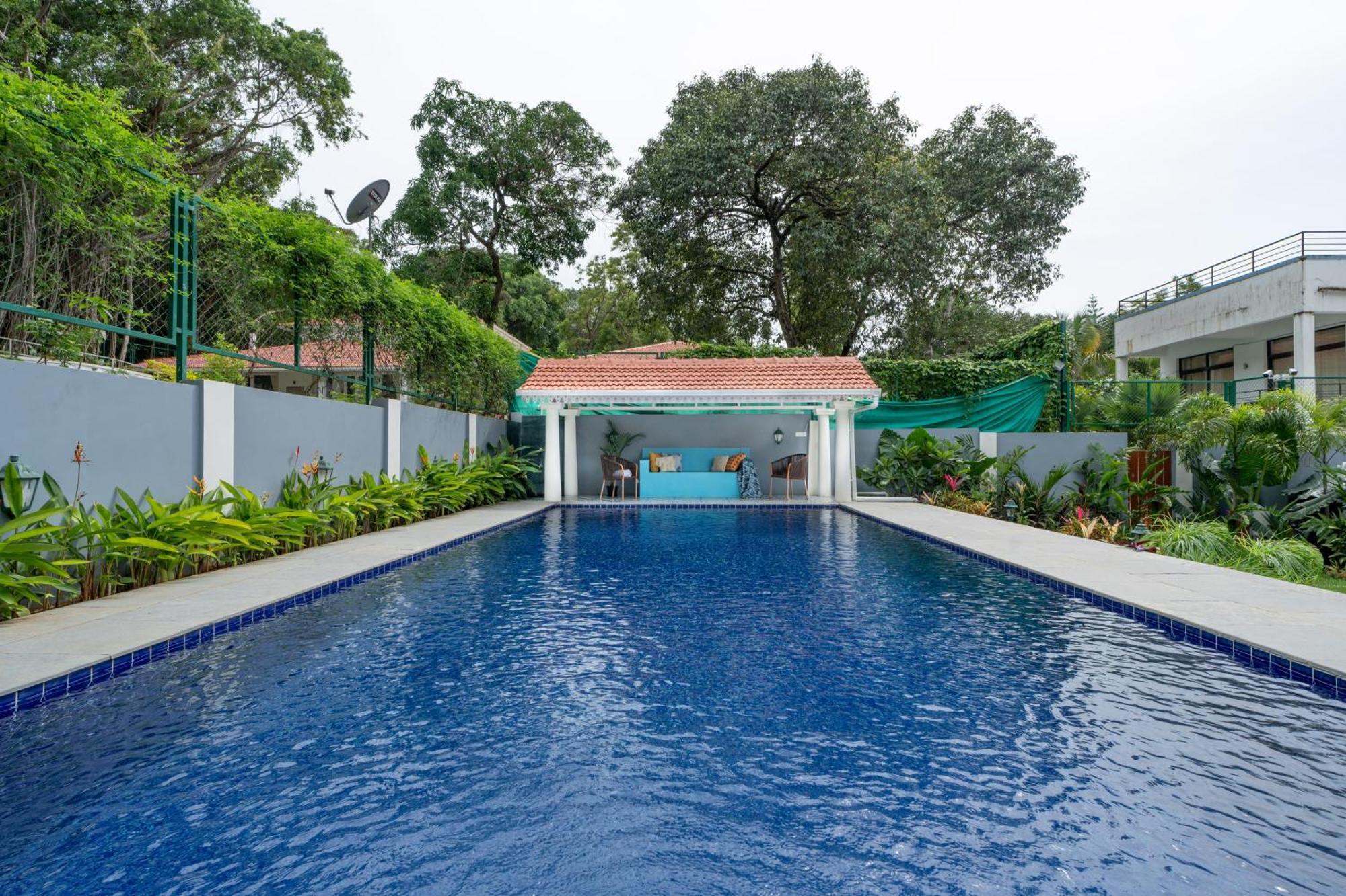 Elivaas 5 Bhk With Pvt Pool, Entertainment Room & Glass House - Bludoor Marmagao Екстер'єр фото