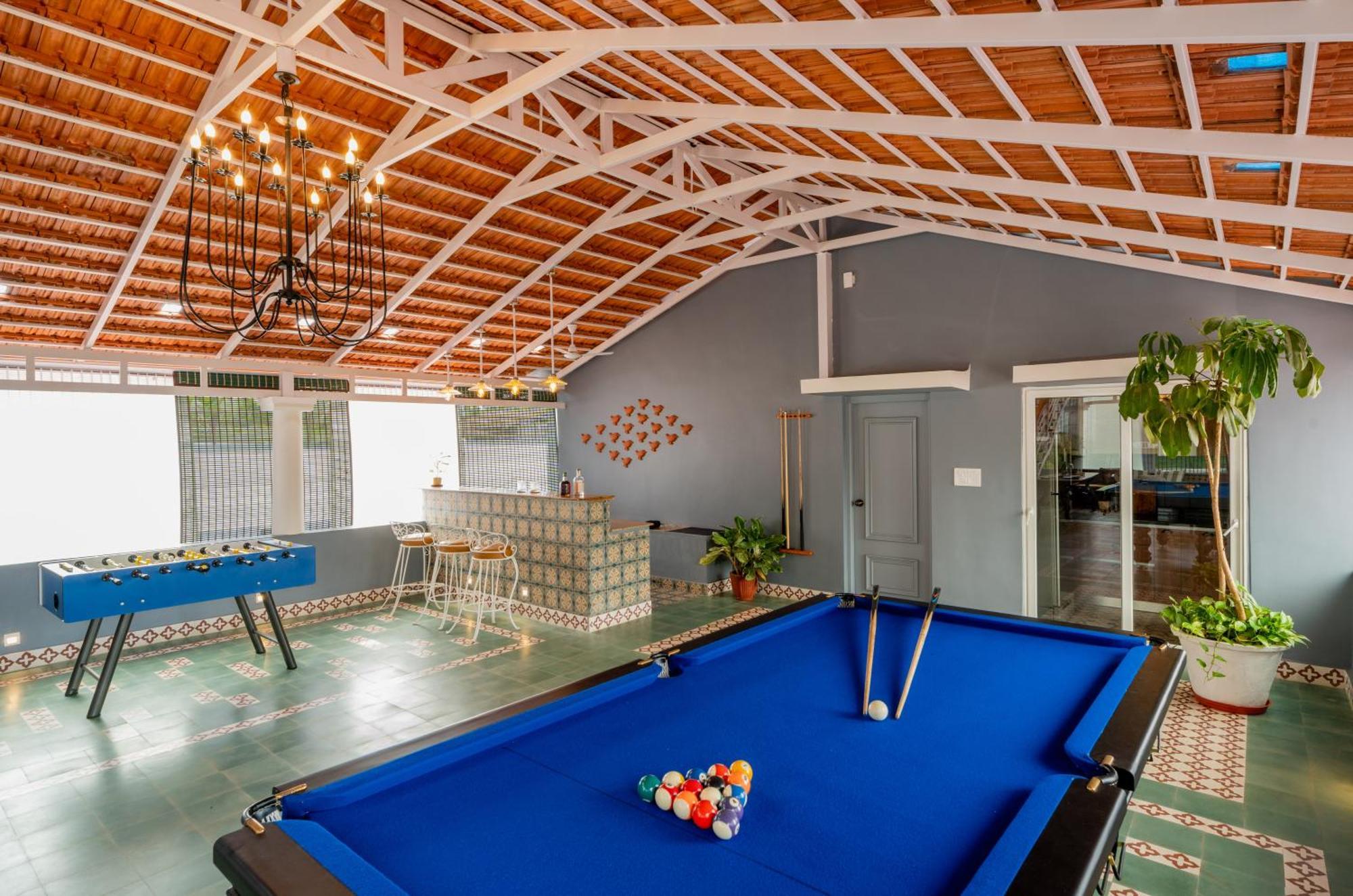 Elivaas 5 Bhk With Pvt Pool, Entertainment Room & Glass House - Bludoor Marmagao Екстер'єр фото
